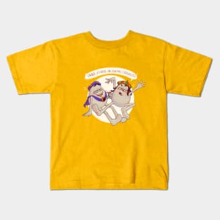 Huevo de pascua y Huevo poeta "Órale, échate un poema carnalito" Kids T-Shirt